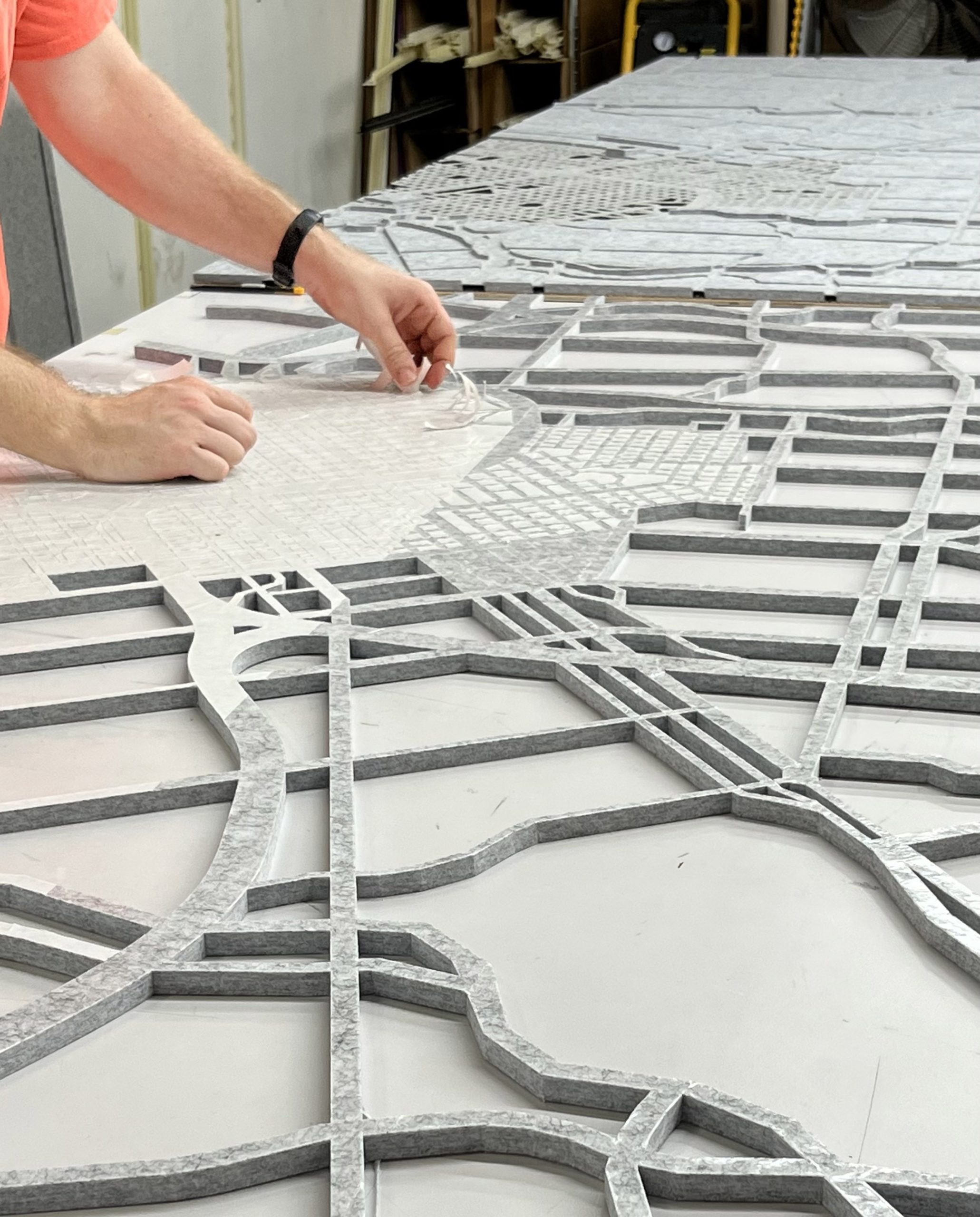 Jordan Hands - Hines Map